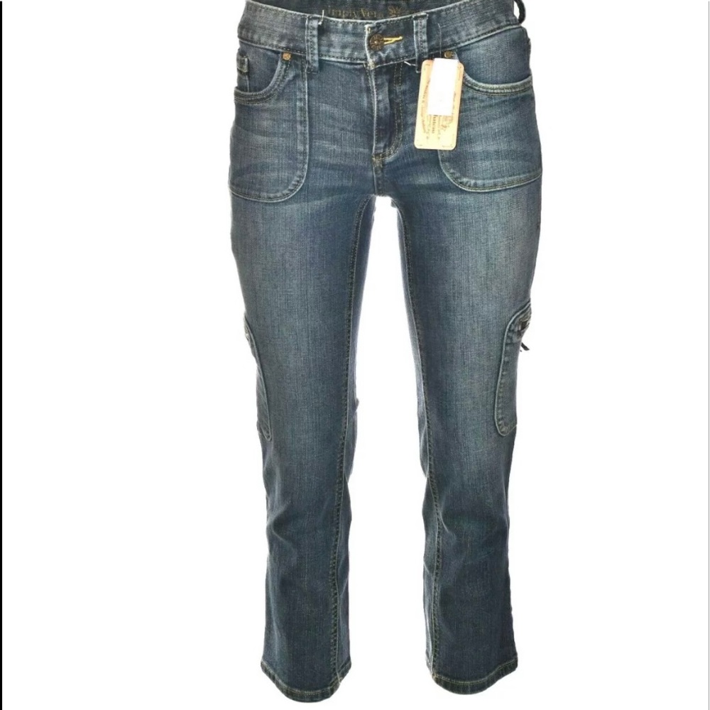 Simply Vera Wang Denim Cropped Jeans